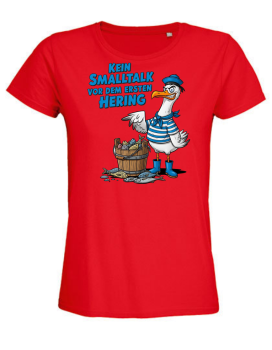 Damen T-Shirt mit "Kein Smalltalk"